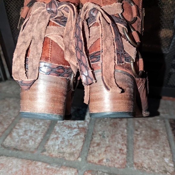 FreeBird CHERI Rust Multi Booties size 7 - Picture 13 of 13